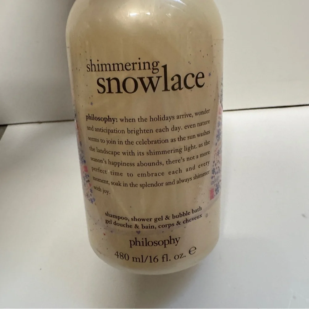 Philosophy shimmering snowlace